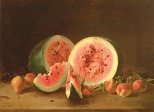 Still Life with Watermelon, 1865